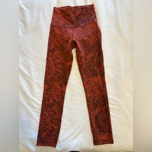Lululemon Align High-Rise 25” leggings, Size 2